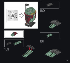 LEGO 75277 instructions page 99 – build guide