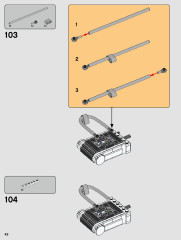 LEGO 75278 instructions page 42 – build guide