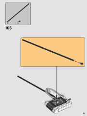LEGO 75278 instructions page 43 – build guide