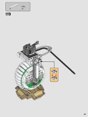 LEGO 75278 instructions page 49 – build guide