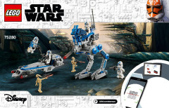 LEGO 75280 instructions page 1 – build guide