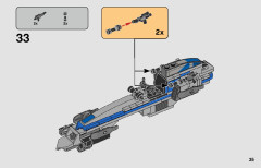 LEGO 75280 instructions page 35 – build guide
