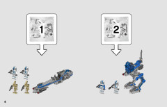 LEGO 75280 instructions page 4 – build guide