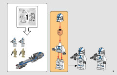 LEGO 75280 instructions page 5 – build guide