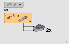 LEGO 75280 instructions page 69 – build guide
