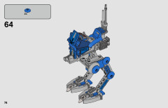 LEGO 75280 instructions page 74 – build guide