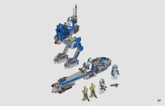 LEGO 75280 instructions page 77 – build guide