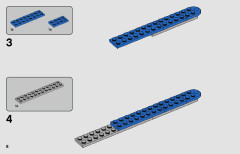 LEGO 75280 instructions page 8 – build guide