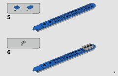 LEGO 75280 instructions page 9 – build guide