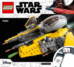 LEGO 75281 instructions page 1 – build guide