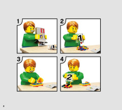 LEGO 75281 instructions page 2 – build guide