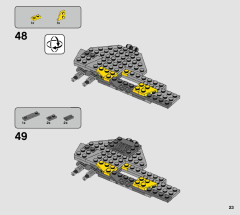 LEGO 75281 instructions page 23 – build guide
