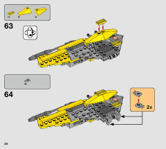 LEGO 75281 instructions page 34 – build guide