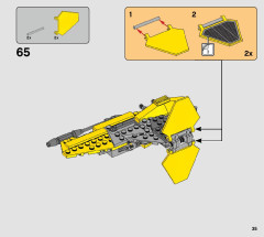 LEGO 75281 instructions page 35 – build guide