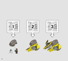 LEGO 75281 instructions page 4 – build guide