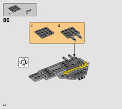 LEGO 75281 instructions page 44 – build guide