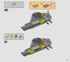 LEGO 75281 instructions page 47 – build guide