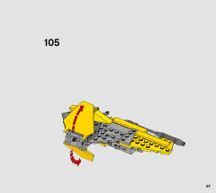 LEGO 75281 instructions page 57 – build guide