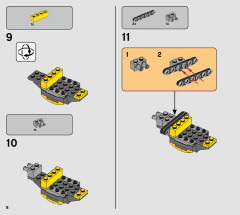 LEGO 75281 instructions page 8 – build guide