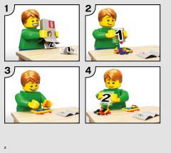LEGO 75283 instructions page 2 – build guide