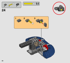 LEGO 75283 instructions page 22 – build guide