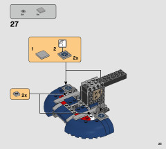 LEGO 75283 instructions page 25 – build guide