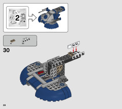 LEGO 75283 instructions page 28 – build guide