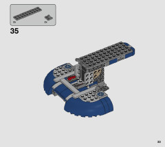 LEGO 75283 instructions page 33 – build guide