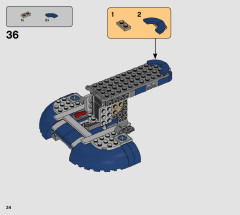 LEGO 75283 instructions page 34 – build guide