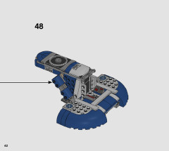 LEGO 75283 instructions page 42 – build guide