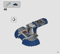 LEGO 75283 instructions page 43 – build guide