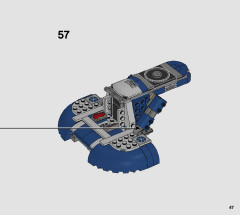 LEGO 75283 instructions page 47 – build guide