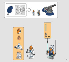 LEGO 75283 instructions page 5 – build guide