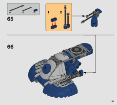 LEGO 75283 instructions page 53 – build guide