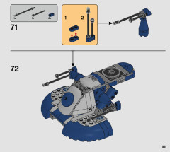LEGO 75283 instructions page 55 – build guide