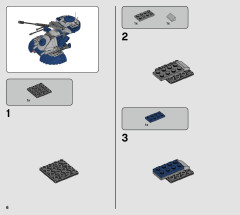 LEGO 75283 instructions page 6 – build guide
