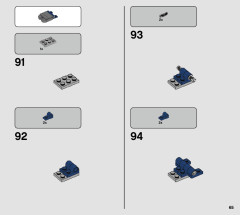 LEGO 75283 instructions page 65 – build guide