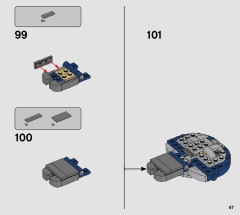 LEGO 75283 instructions page 67 – build guide