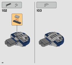LEGO 75283 instructions page 68 – build guide