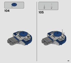 LEGO 75283 instructions page 69 – build guide