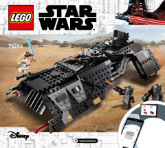 LEGO 75284 instructions page 1 – build guide