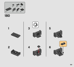 LEGO 75284 instructions page 123 – build guide