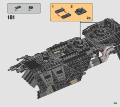 LEGO 75284 instructions page 125 – build guide