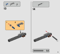 LEGO 75284 instructions page 13 – build guide