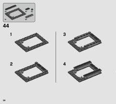 LEGO 75284 instructions page 38 – build guide
