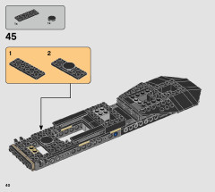 LEGO 75284 instructions page 40 – build guide