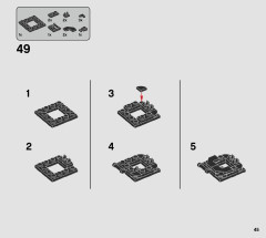 LEGO 75284 instructions page 45 – build guide