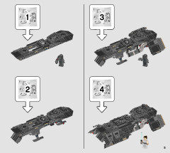 LEGO 75284 instructions page 5 – build guide