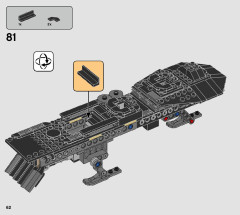 LEGO 75284 instructions page 62 – build guide