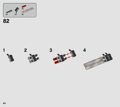 LEGO 75284 instructions page 64 – build guide